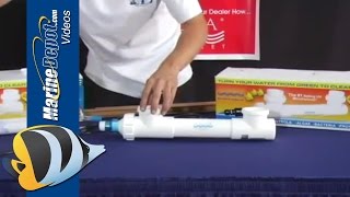 How To Change Aqua Ultraviolet UV lamp and Quartz Sleeve [upl. by Rebmeced215]