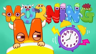 Are you sleeping monster alphabets  morning rhymes for preschoolers  English educational songs [upl. by Zima246]