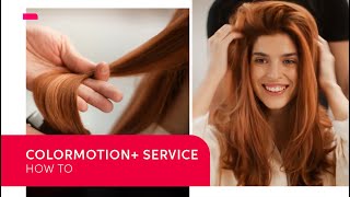 How to do a Wella ColorMotionService during Coloring  Wella Professionals [upl. by Dedie]