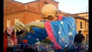 CARNEVALE  OSTIA CARRO CON MAGO DELLE NOTTI ORIENTALI LUNEUR ROMA  Riprese di Emanuele Carioti [upl. by Ahtabat]