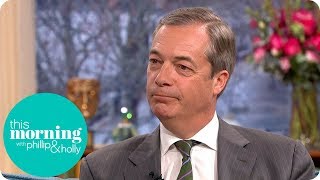 Nigel Farage on Parliaments Historic Brexit Vote  This Morning [upl. by Bazluke]