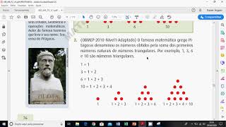 6 ano Números triangulares e quadrangulares 29 04 [upl. by Eradis]