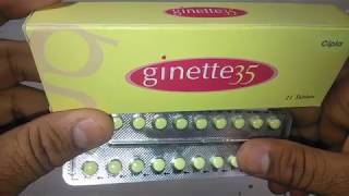 ginette 35 Tablets review Treatment of Acne  Alopecia amp Hirsutism [upl. by Timothee834]