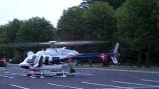 Nassau County NY Police Helicopter 5 Taking Off [upl. by Roseann]