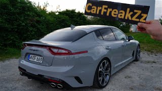 Kia Stinger GT 366hp Bastuck Exhaust Sound OPF [upl. by Seilenna169]