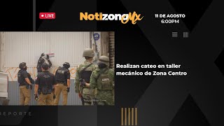 EN VIVO Realizan cateo en taller mecánico de Zona Centro Reseñas y Palomitas Zona Sport [upl. by Lleryd]