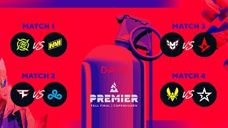 BLAST Premier Fall Final 2023 NIP vs NAVI FaZe vs C9 Heroic vs Astralis Vitality vs Complexity [upl. by Alver442]