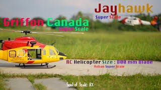 MH60 Jayhawk Super Scale VS Bell 412 CH416 Griffon Canada Super Scale Fly Together [upl. by Ashjian]