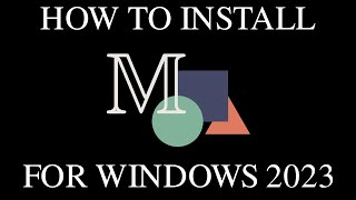 HOW TO INSTALL MANIM USING CHOCO FOR WINDOWS IN 2023 [upl. by Wayolle]