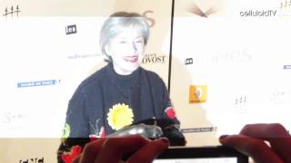 EMMANUELLE RIVA receives LumièreAward for AMOUR in Paris Jan 182013 [upl. by Lebatsirhc]