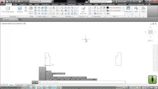 Video Tutorial  Puerta 2D 82x15 en AutoCAD 2014 [upl. by Oemor]