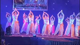 durgapooja group dance 💃💃 [upl. by Nerhe]