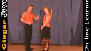 Modern Jive Basics 1  The hand hold Ceroc Leroc Style [upl. by Areta]