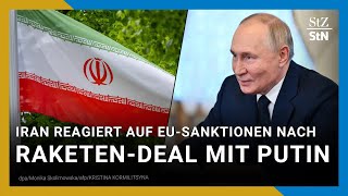 Raketen an Russland Iran bestellt europäische Botschafter nach Sanktionen ein [upl. by Eonak]