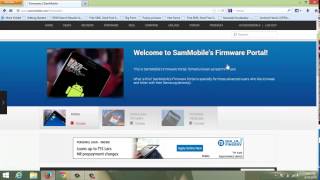 HOW TO DOWNLOAD FIRMWARE FROM SAMMOBILE [upl. by Avuha]