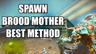 How To Spawn The Brood Mother  BEST METHOD  No Mans Sky [upl. by Tsiuqram649]