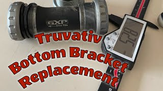 HOW TO REMOVE A TRUVATIV FIREX GXP BICYCLE BIKE CRANK SELF EXTRACTING [upl. by Phenica184]