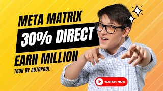 new mlm plan launch today🤑  tron matrix full plan 🔥  2023 best tron plan  new business plan 🤑 [upl. by Aninep]