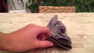 Pliage des chaussettes  Astuce Rangement [upl. by Lledniuq]