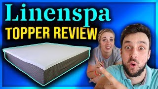 Linenspa 2 Inch Mattress Topper Review  MATTRESS TOPPERS COMPARED [upl. by Airotcivairam85]