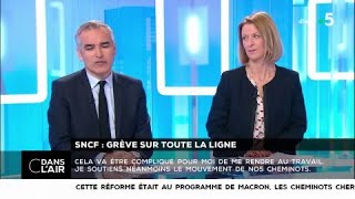 SNCF  Grève sur toute la ligne  Les questions SMS cdanslair 31032018 [upl. by Parrish]