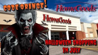 HUGE HALLOWEEN HAUL 🧛🏻🚨 Halloween time at HOME GOODS  Halloween 2024 🧛🏻🚨 [upl. by Aisanahta338]