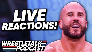 AEW x NJPW Forbidden Door LIVE REACTIONS  WrestleTalk Podcast [upl. by Ateval]