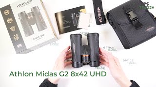 Athlon Midas G2 8x42 UHD Binoculars review  Optics Trade Reviews [upl. by Bronson]