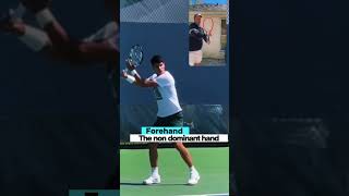 The forehand and its non dominant hand [upl. by Hanway]