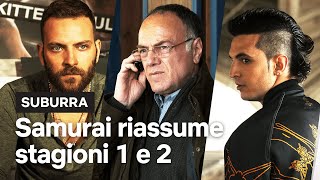 Francesco Acquaroli aka Samurai racconta il riassunto di Suburra Stagioni 12  Netflix Italia [upl. by Anailuy]