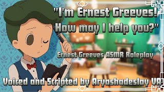 Ernest Listens to Your Case Ernest Greeves ASMR Roleplay M4ALaytons Mystery Journey [upl. by Latvina778]