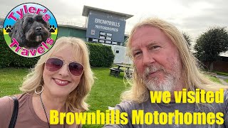 Our first visit to Brownhills Motorhomes and we were very impressed some nice vans in stock aswell [upl. by Anneuq]