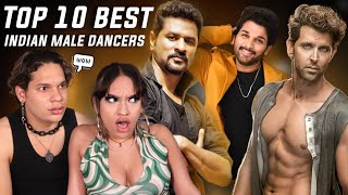 Latinos react to Top 10 Best Male Indian Dancers ft Hrithik Roshan  Prabhu Deva amp Allu Arjun [upl. by Os776]