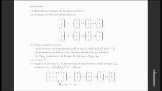 Mathematik 06 Koordinatentransformation Einführung und Beispiel DE [upl. by Asirap]