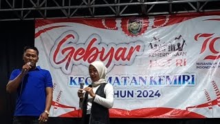 LOMBA NYANYI PERANGKAT DESA KECAMATAN KEMIRI MALAM KE 2  19 AGUSTUS 2024 [upl. by Nesaj993]