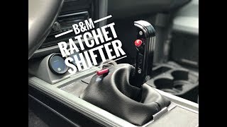 Buick Grand National BampM Stealth Pro Ratchet Shifter [upl. by Maximilian514]