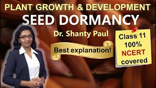 Seed dormancy  Plant growth and development [upl. by Ennayoj888]