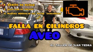 AVEO 2013 FALLAS EN EL MOTOR testigo quotcheck enginequot [upl. by Latricia]