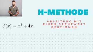 h Methode  Ableitung mit einem Grenzwert bestimmen Differentialquotient  Beispiel fxx34x [upl. by Lindsay]