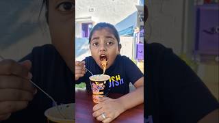 Korean Noodles eating Hack🍜TomampJerry 😱DiyaIshwarya shorts viralvideo [upl. by Boffa]