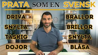 PRATA SOM EN SVENSK Ord svenskar använder vardagligt [upl. by Kooima84]