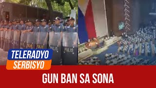 PNP to impose gun ban on July 20 for SONA  Headline Ngayon 17 July 2024 [upl. by Sibylle163]