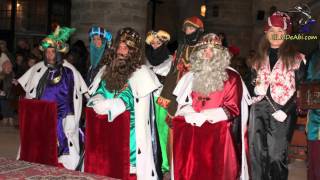 Cabalgata de los Reyes Magos de Briviesca 2016 [upl. by Ahseile]