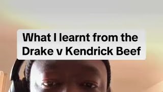 Something I learnt from the Drake versus Kendrick Beef 🥩 [upl. by Ayrb814]