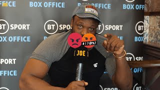 ANGRY Derek Chisora predicts Jake Paul vs Tommy Fury [upl. by Lara]