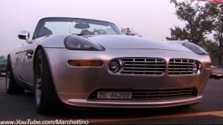 BMW Z8 LOUD Hamann Exhaust Sound [upl. by Aerahs663]