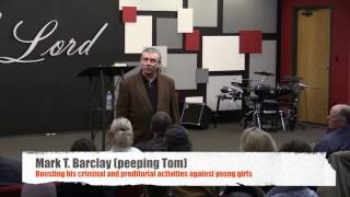 Mark T Barclay Pastor ProphetPervert metoo [upl. by Anya]