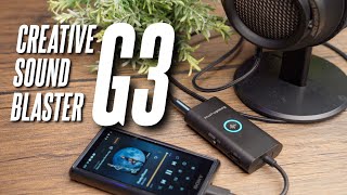 Creative Soundblaster G3 InDepth Review This DAC AMP is a Tiny Wonder [upl. by Dal]