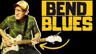 Comment Faire un bend à la Guitare pour sonner BLUESROOTS [upl. by Valle]