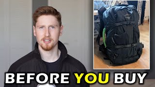 WHY I STOPPED USING IT  OSPREY Farpoint 40L Travel Bag Review [upl. by Lotsirhc]